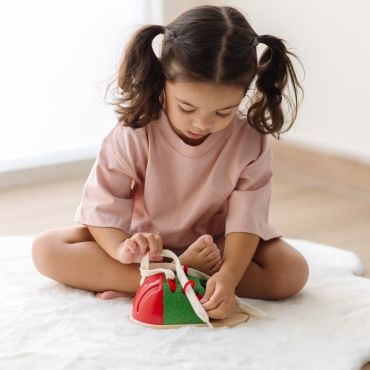 PLAN TOYS 大腳丫綁鞋帶