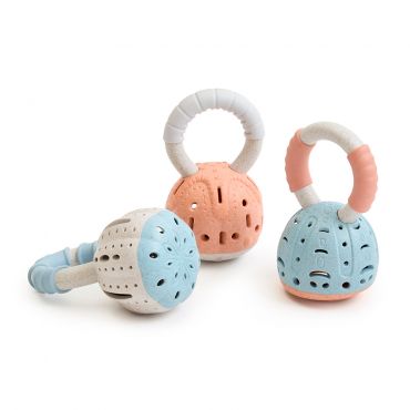 guidecraft 貝殼搖鈴合奏3件組