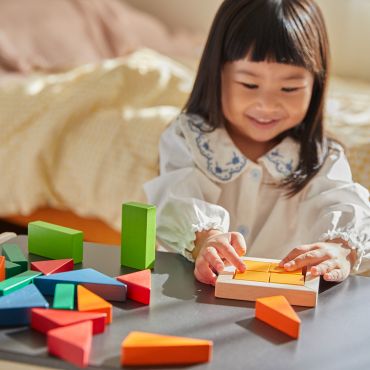 PlanToys 方形的等分練習