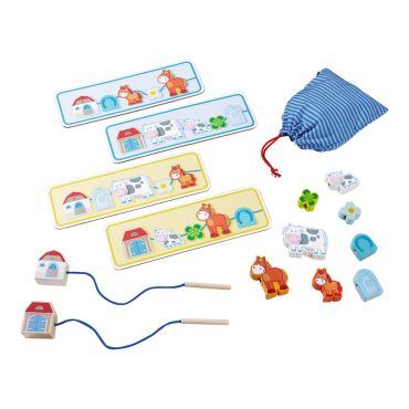 HABA 動物回家穿線組