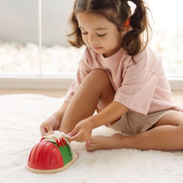 PLAN TOYS 大腳丫綁鞋帶