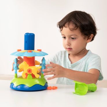 EDU-TOYS小小工程師-旋轉木馬