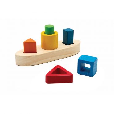 PLAN TOYS 形狀配對小艇