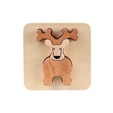 BLUE RiBBON站穩穩厚拼圖-馴鹿