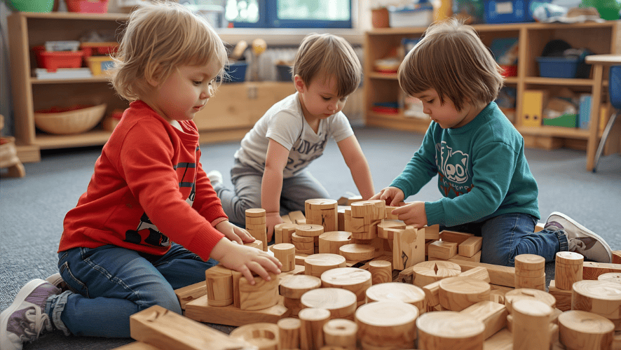 積木角布置-積木角遊戲