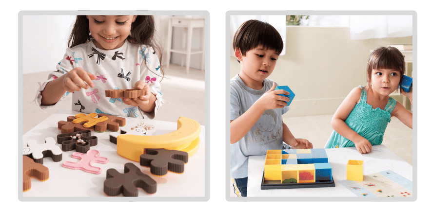 幼兒感官遊戲-甜心派對與聽力積木